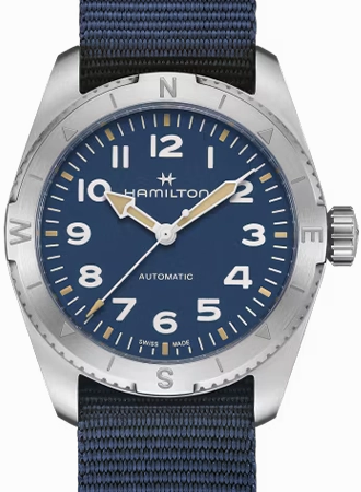 Khaki Field Expedition Auto 37 Blue - Nylon Ref. H70225940