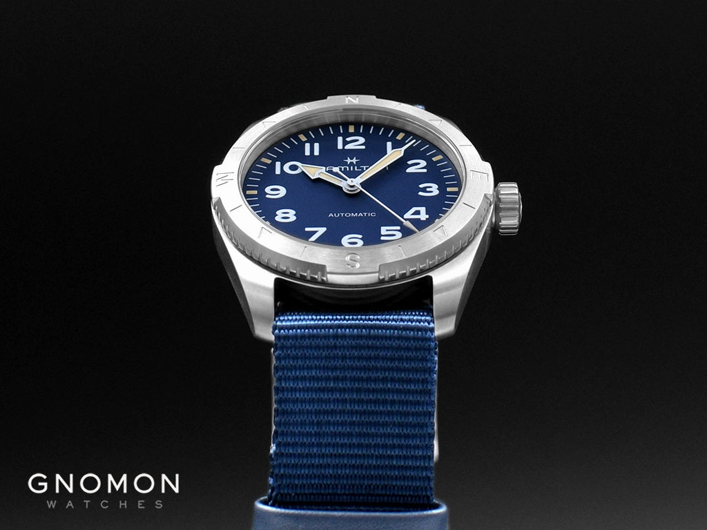 Khaki Field Expedition Auto 37 Blue - Nylon Ref. H70225940
