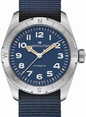 Khaki Field Expedition Auto 37 Blue - Nylon Ref. H70225940