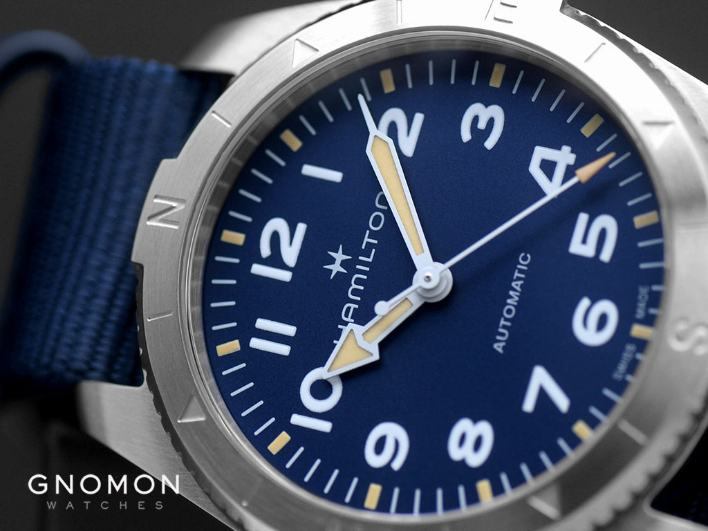 Khaki Field Expedition Auto 37 Blue - Nylon Ref. H70225940