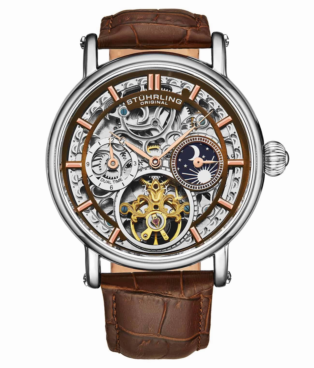 Macrocosm 4000 Automatic 43mm Skeleton with Dual Time