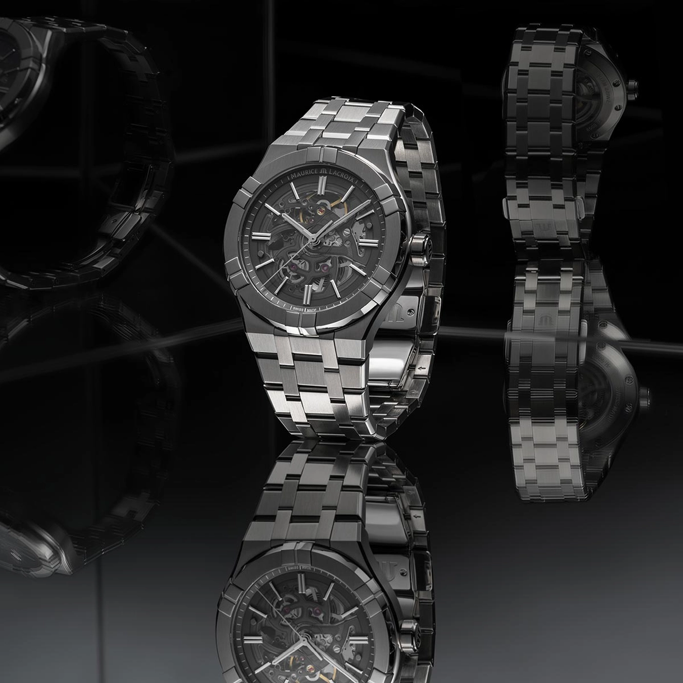 Maurice Lacroix Aikon Automatic Skeleton 42mm AI6008-SS002-030-1
