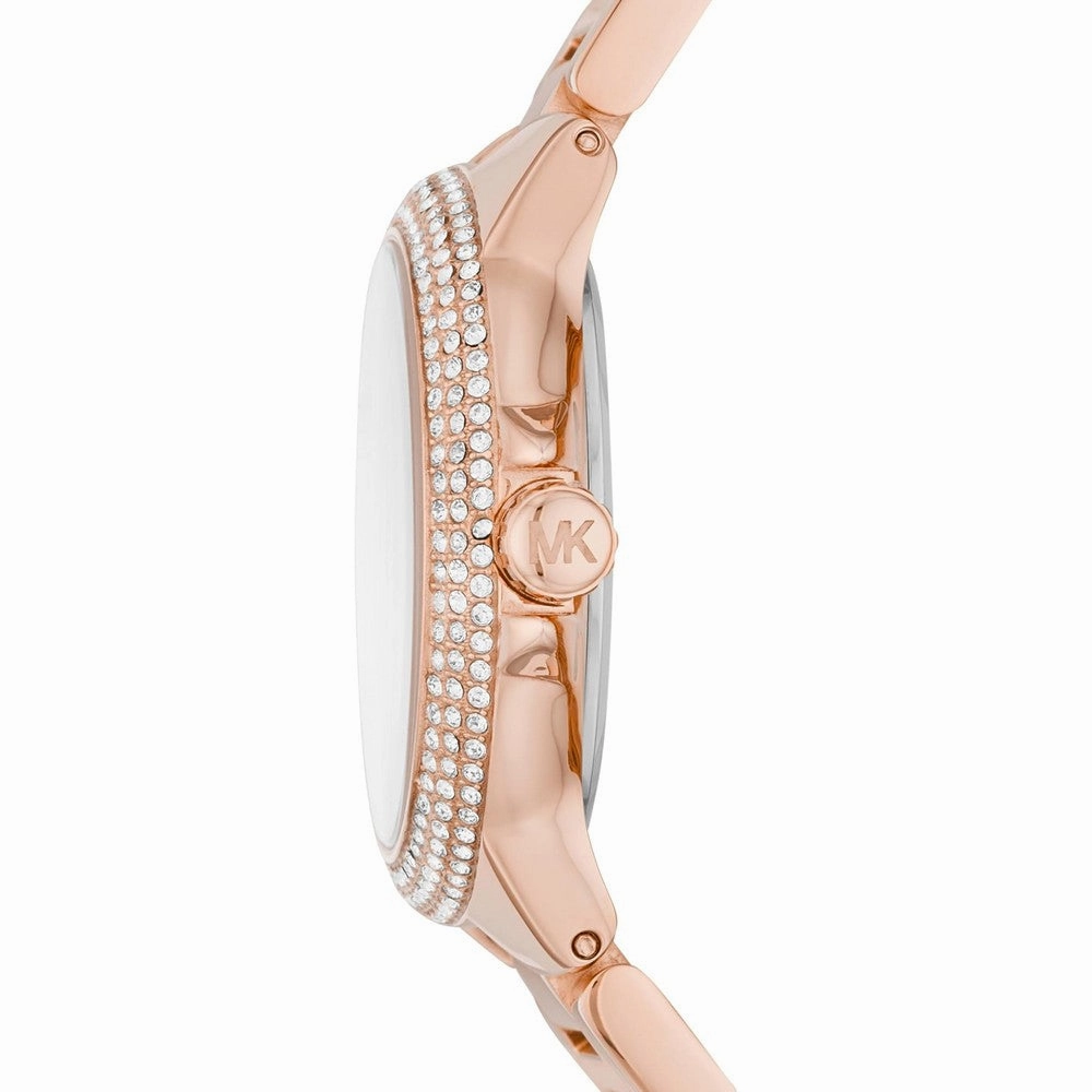 Michael Kors Mini Camille Women's Watch  Stainless Steel Watch for Women with Steel or Leather Band