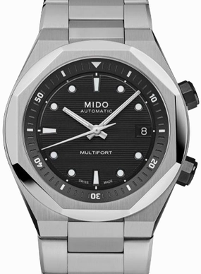 Multifort 8 Two Crowns Black Ref. M047.507.11.051.00