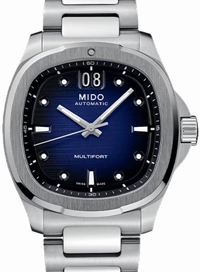 Multifort TV Big Date Blue Ref. M049.526.11.041.00