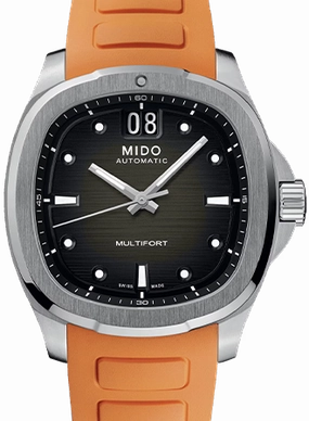 Multifort TV Big Date Grey - Rubber Ref. M049.526.17.081.00
