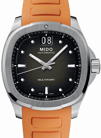 Multifort TV Big Date Grey - Rubber Ref. M049.526.17.081.00