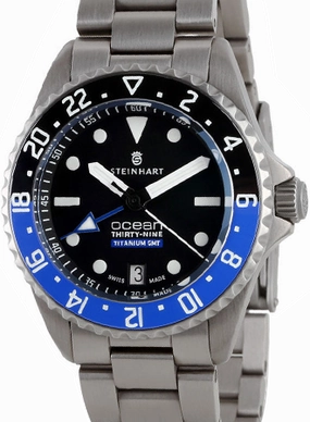 Ocean 39 GMT Titanium Premium Ceramic