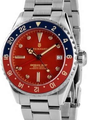 Ocean 39 Vintage GMT Premium Red Ceramic