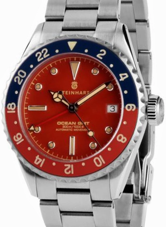 Ocean 39 Vintage GMT Premium Red Ceramic