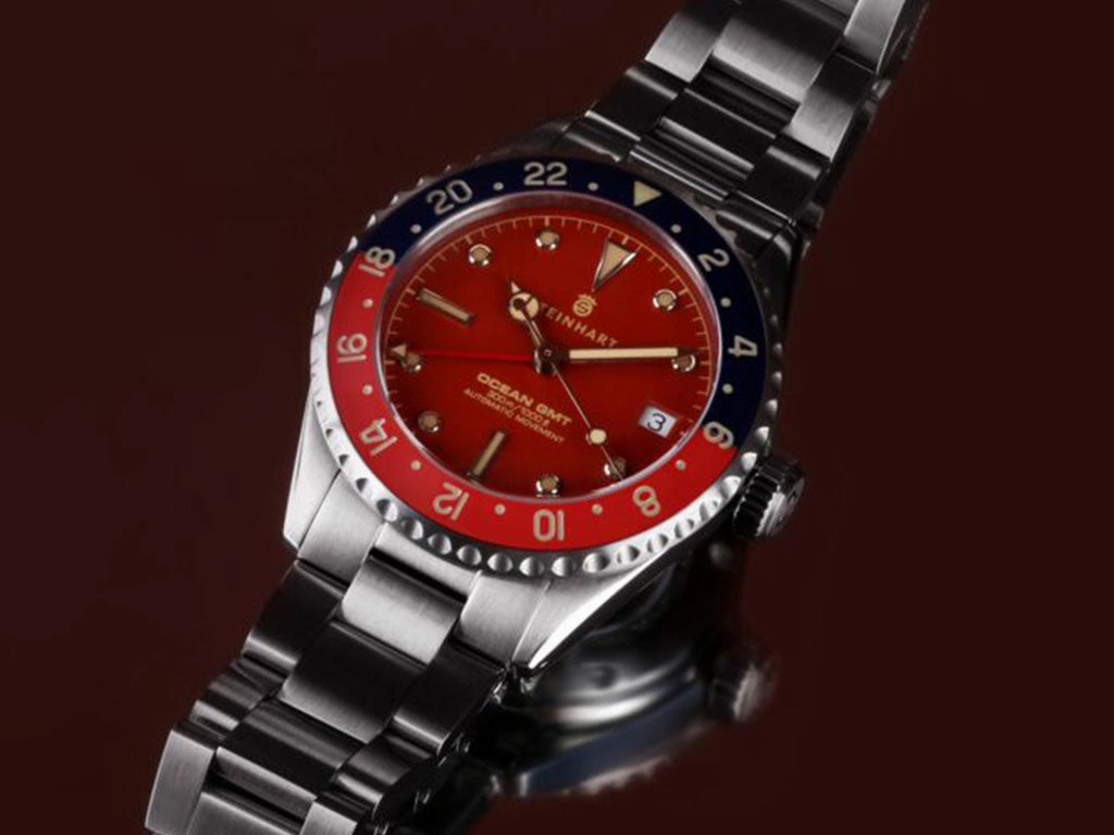 Ocean 39 Vintage GMT Premium Red Ceramic