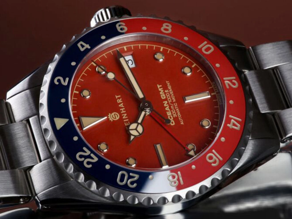 Ocean 39 Vintage GMT Premium Red Ceramic