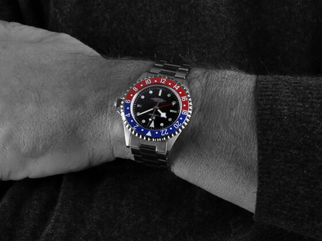 Ocean 3 GMT Blue/Red Ceramic