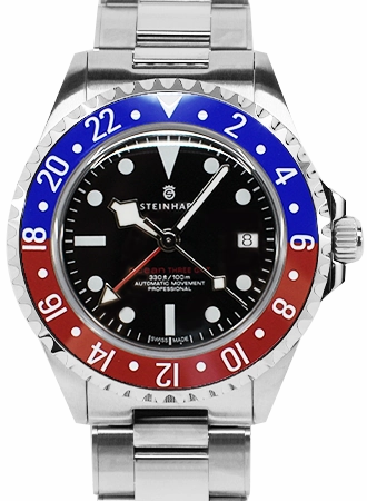 Ocean 3 GMT Blue/Red Ceramic