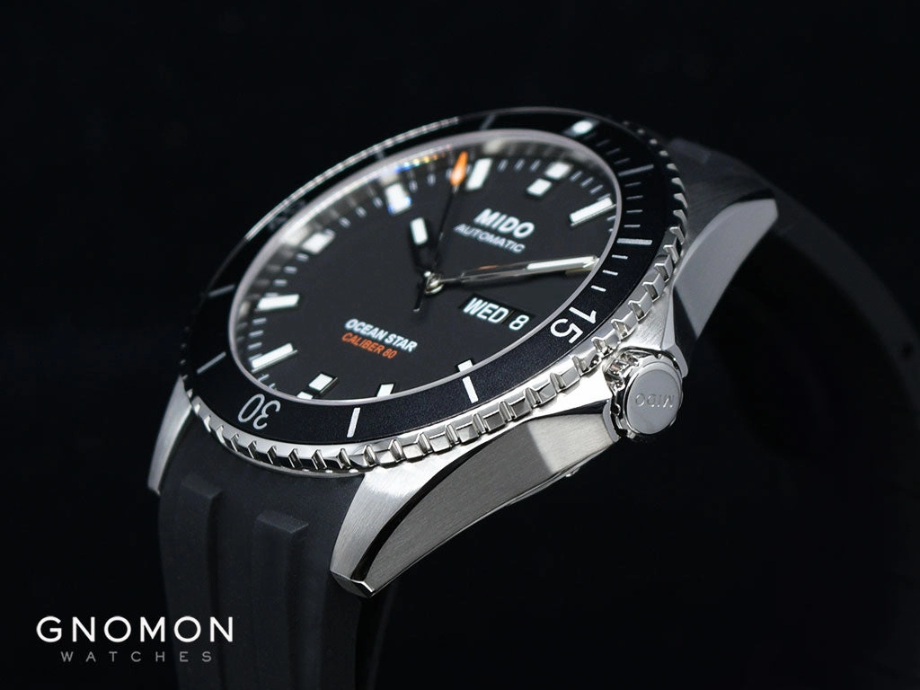 Ocean Star Captain Black - Rubber Ref. M026.430.17.051.00