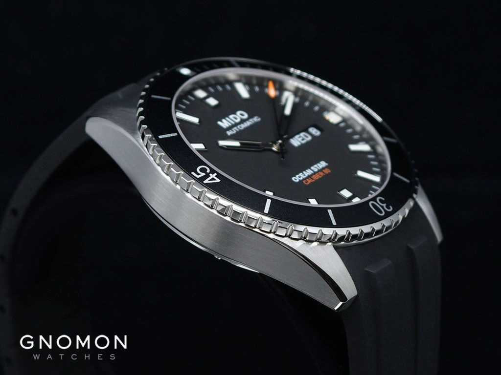Ocean Star Captain Black - Rubber Ref. M026.430.17.051.00