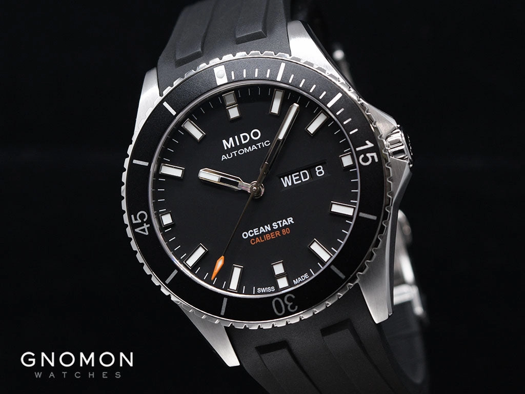 Ocean Star Captain Black - Rubber Ref. M026.430.17.051.00