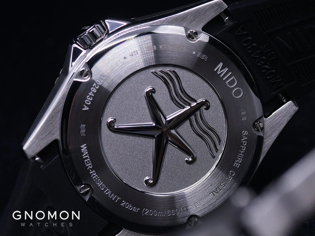 Ocean Star Captain Black - Rubber Ref. M026.430.17.051.00