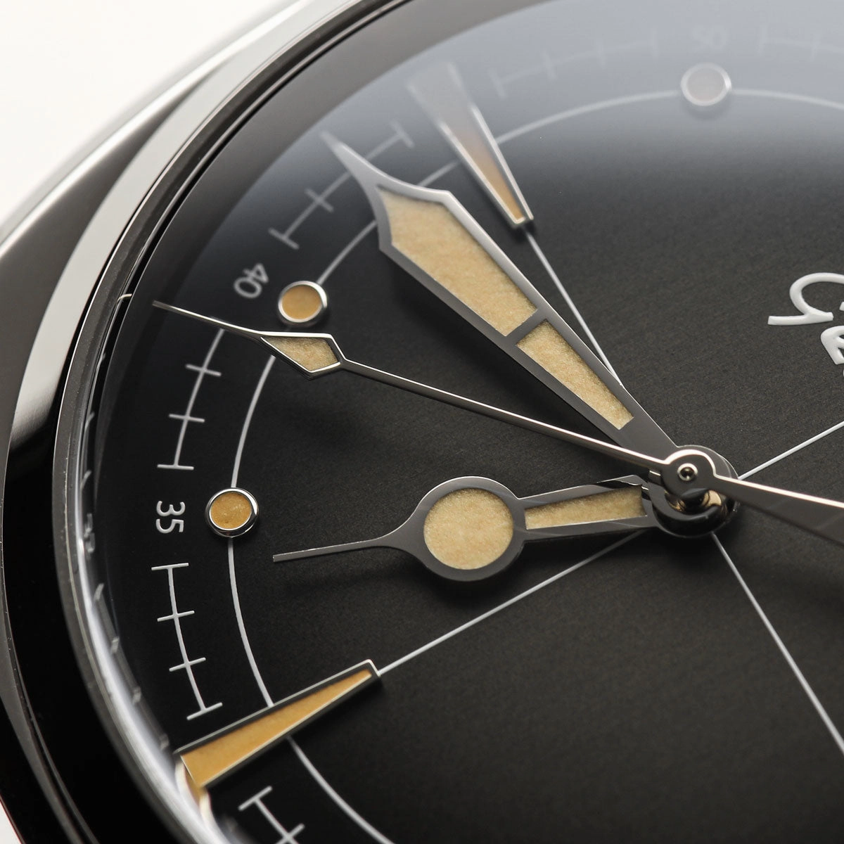 Pioneer Automatic Watch Brushed Black Dial