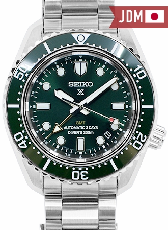 Prospex 200M Automatic Diver Scuba GMT Green Ref. SBEJ009