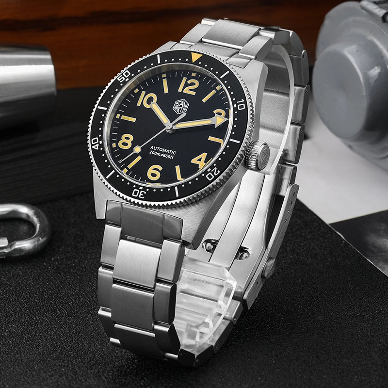 San Martin 39mm Retro 62mas Dive Watch SN0139