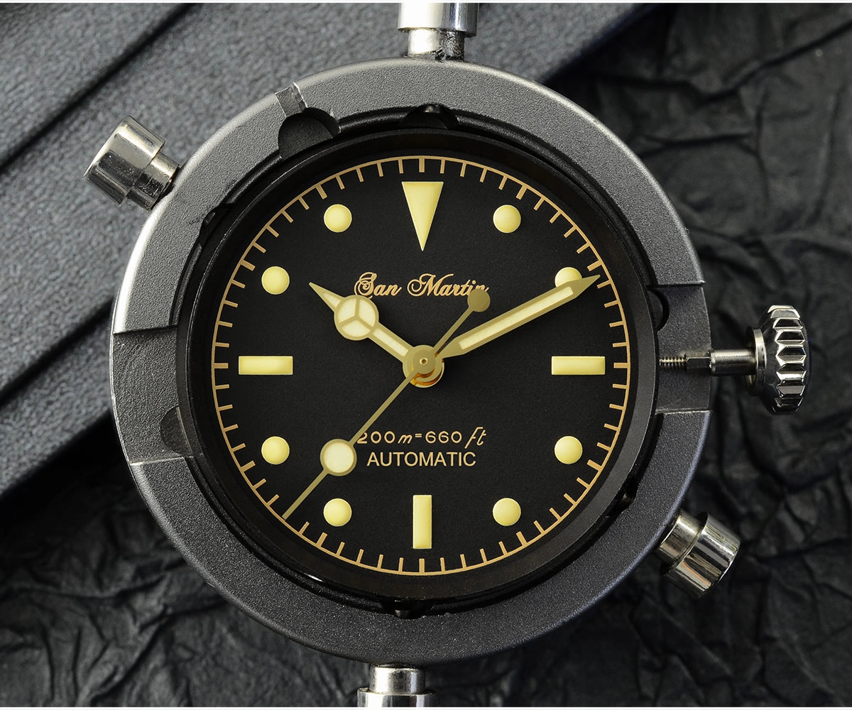 San Martin 6200 Retro Sub Diver Watch SN004GA