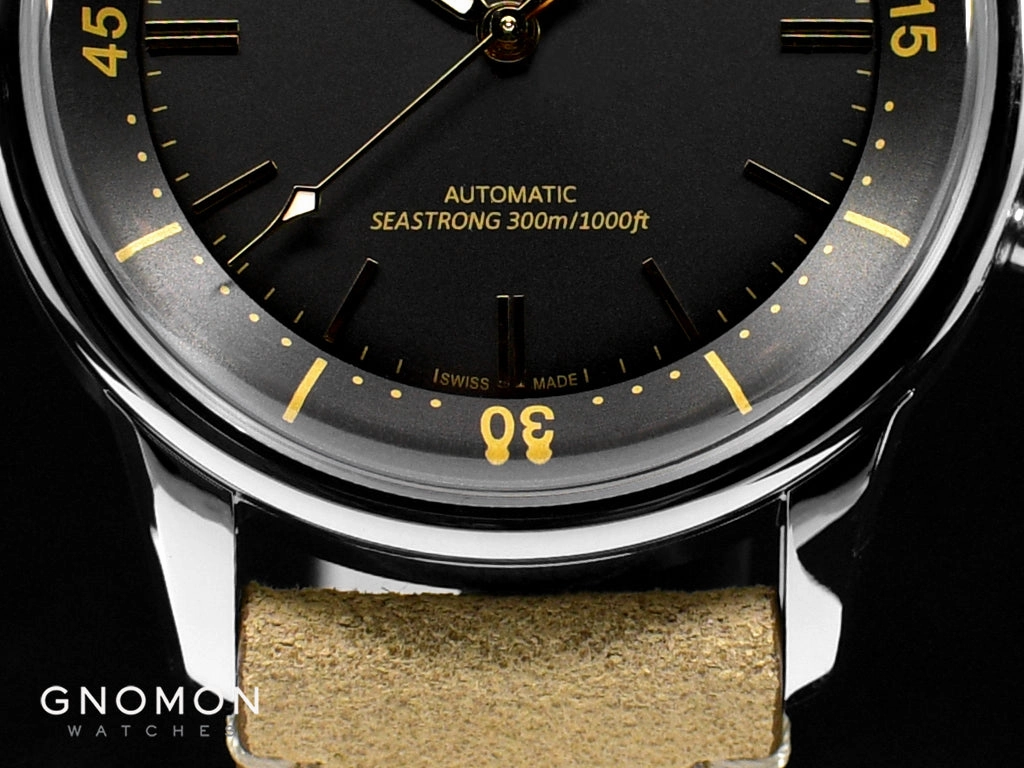 Seastrong Diver 300 Heritage Automatic Gilt Ref. AL-520BY4H6