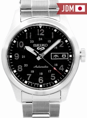 Seiko 5 Sports “Field Sports Style” Automatic 36 Black Ref. SBSA197
