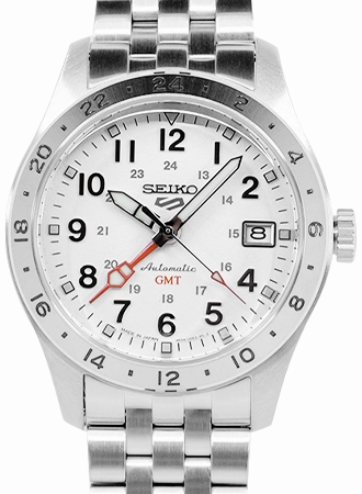 Seiko 5 Sports “Field Sports Style” GMT White Ref. SBSC009