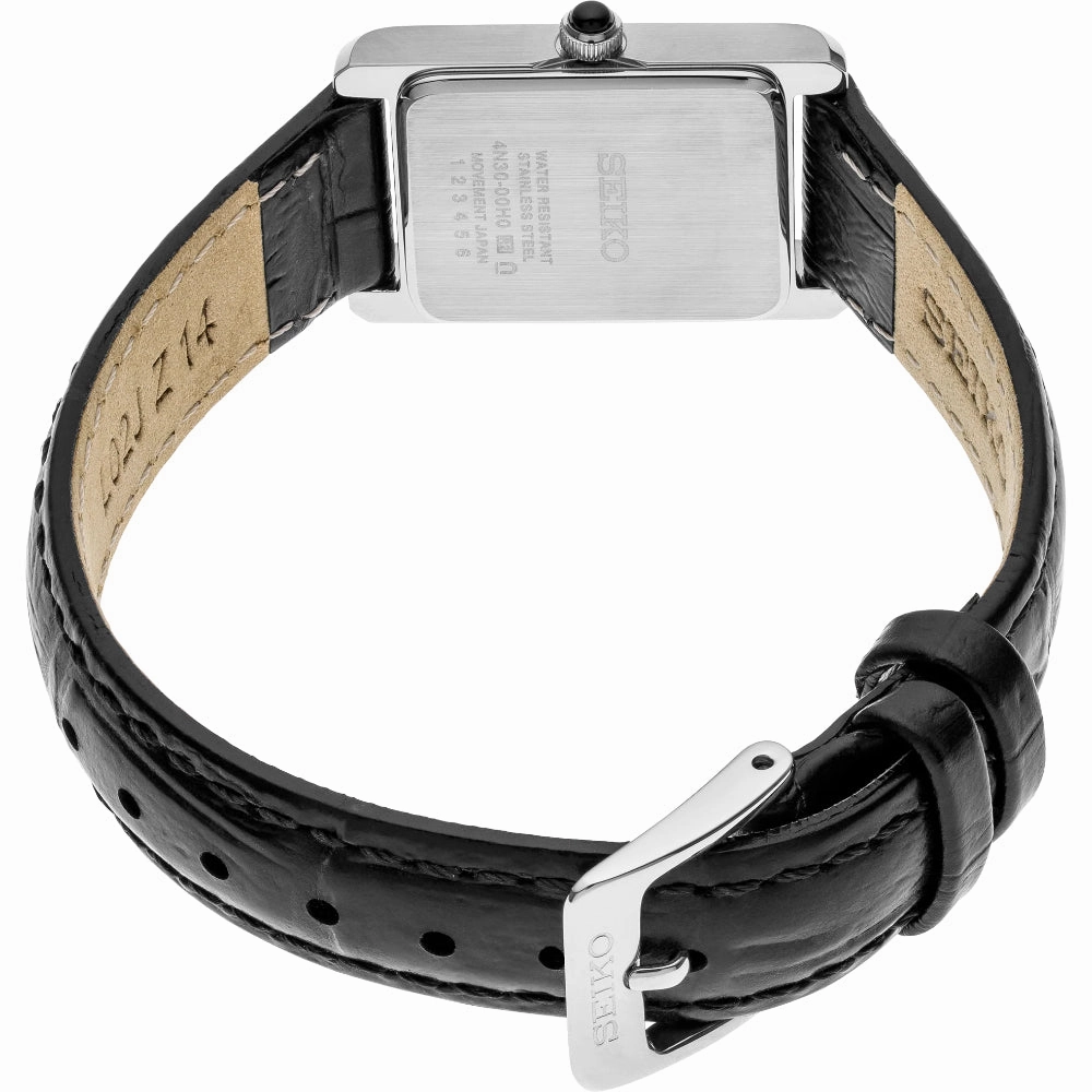 Seiko Essentials Collection Rectangular Quartz Watch