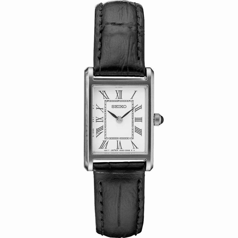 Seiko Essentials Collection Rectangular Quartz Watch