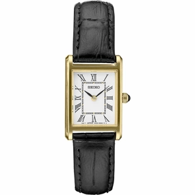 Seiko Essentials Collection Rectangular Quartz Watch