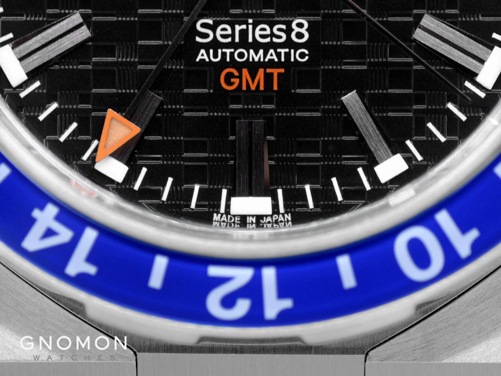 Series 8 880 Mechanical GMT Black/Blue Ref. NB6031-56E