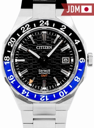 Series 8 880 Mechanical GMT Black/Blue Ref. NB6031-56E