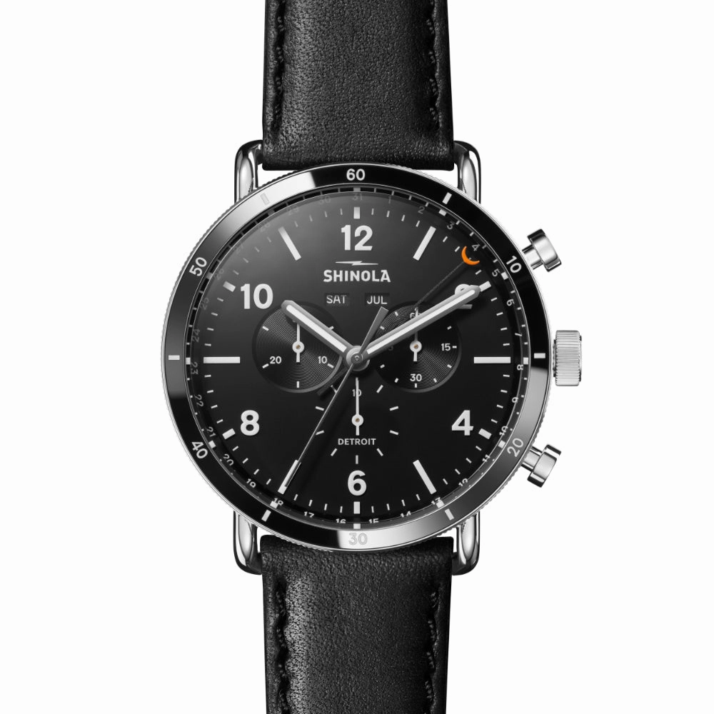 Shinola Gents 45mm Canfield Sport Chronograph