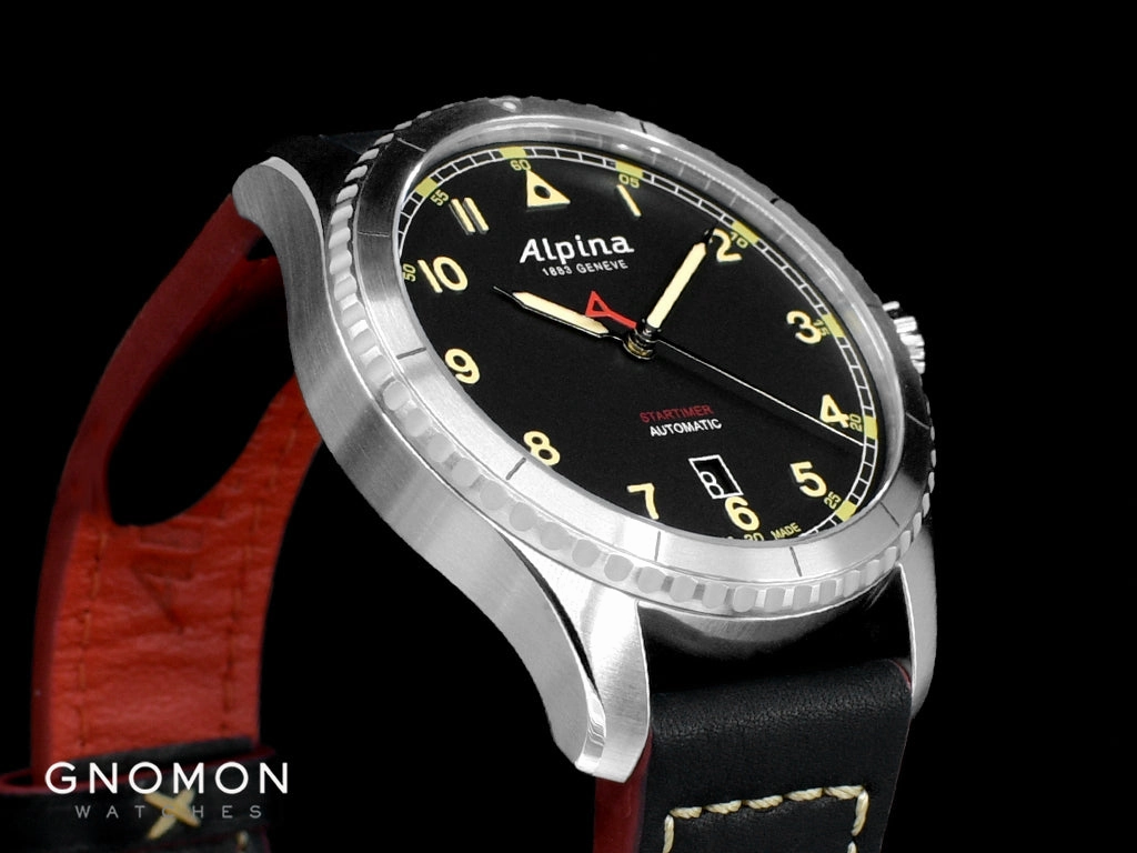 Startimer Pilot Automatic Black Vintage 41mm Ref. AL-525BBG4S26