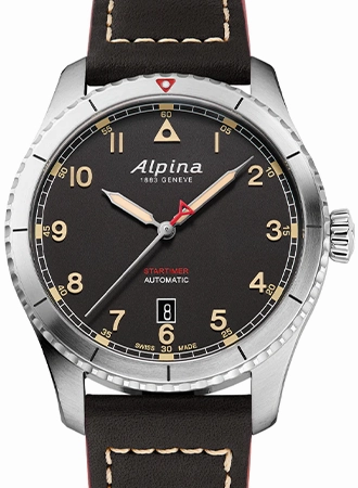 Startimer Pilot Automatic Black Vintage 41mm Ref. AL-525BBG4S26