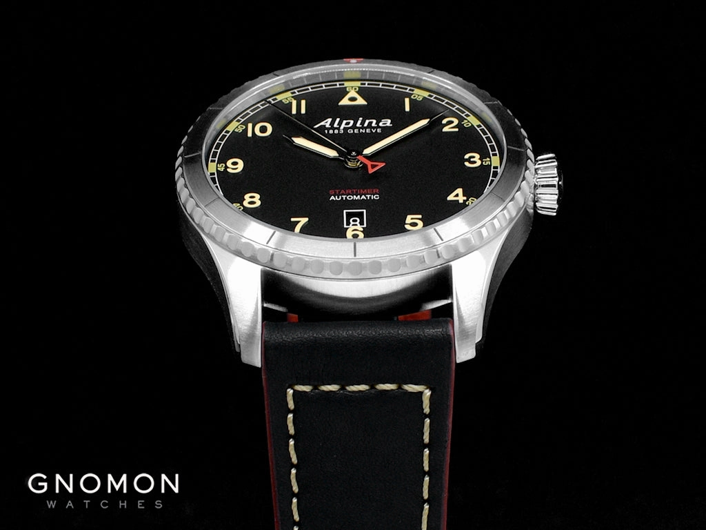 Startimer Pilot Automatic Black Vintage 41mm Ref. AL-525BBG4S26