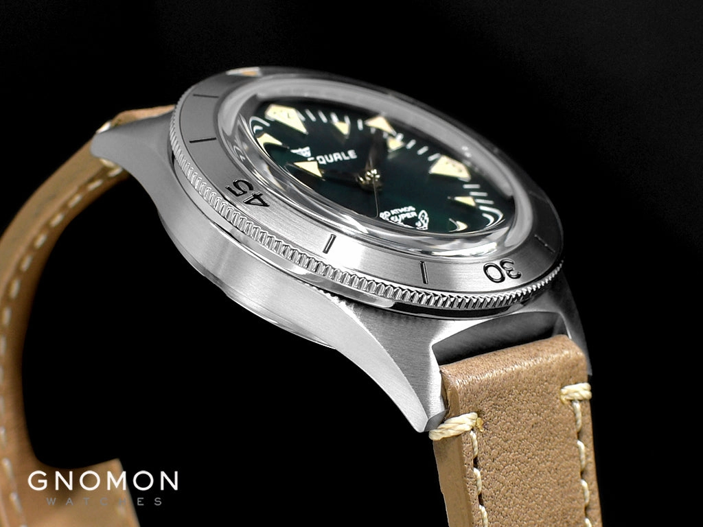 Super-Squale Big Arrows Green - Leather