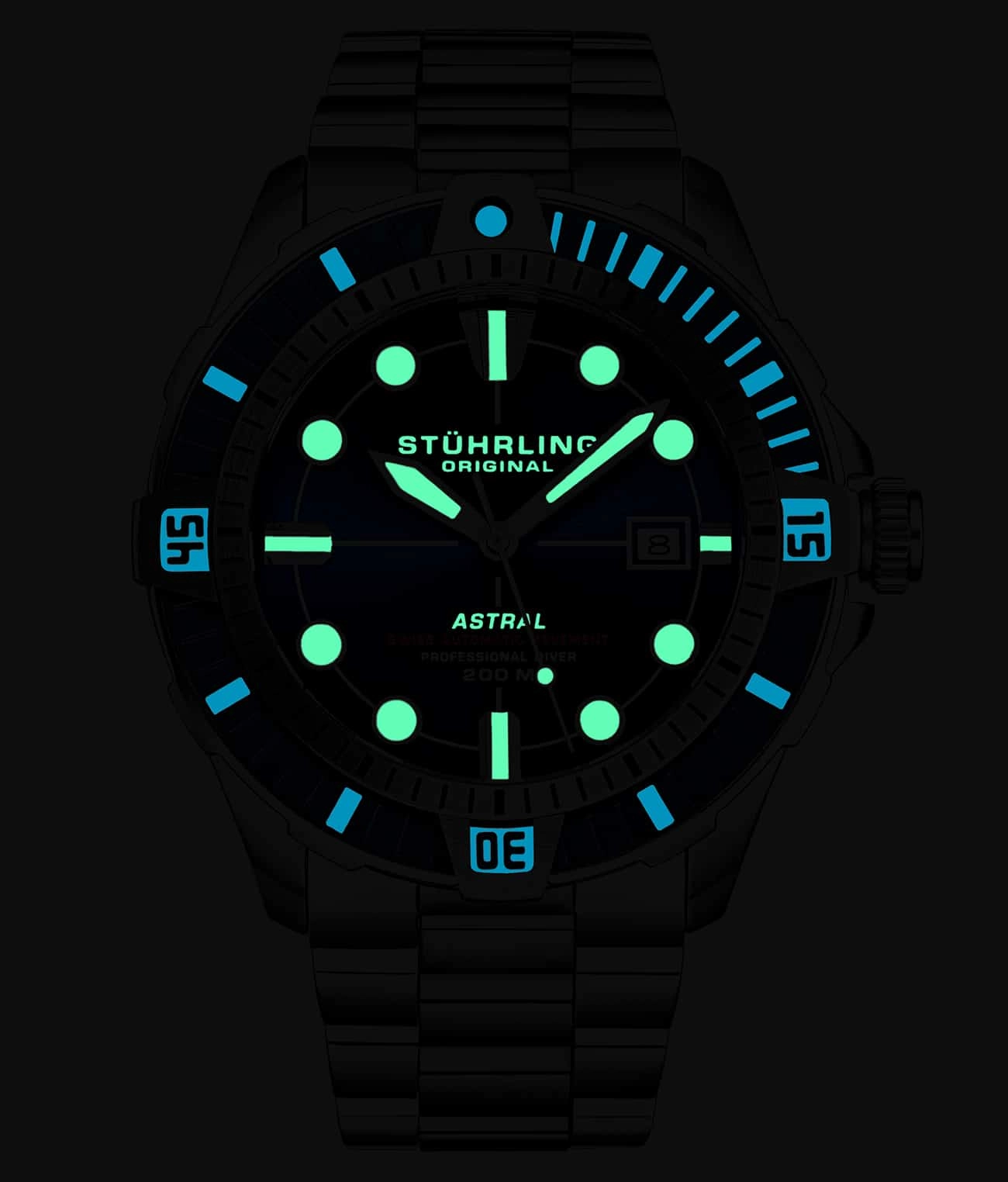 Swiss Automatic Astral 1005 45mm Watch