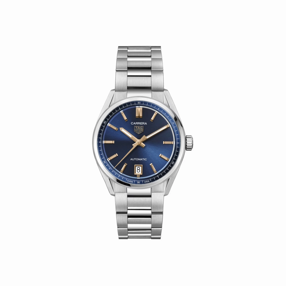 Tag Heuer Carrera Date Automatic 36mm, Steel & 18k Rose Gold Accents