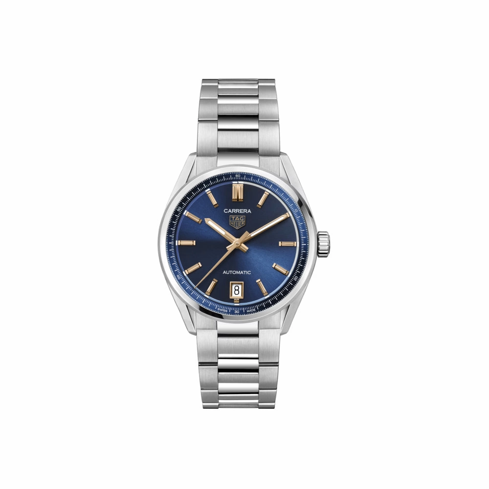 Tag Heuer Carrera Date Automatic 36mm, Steel & 18k Rose Gold Accents