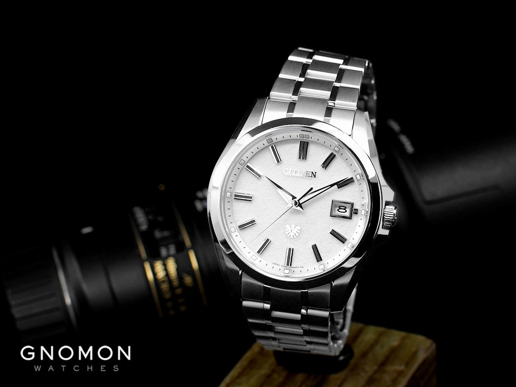 The Citizen Eco-Drive Tosa Washi White Ref. AQ4091-56A