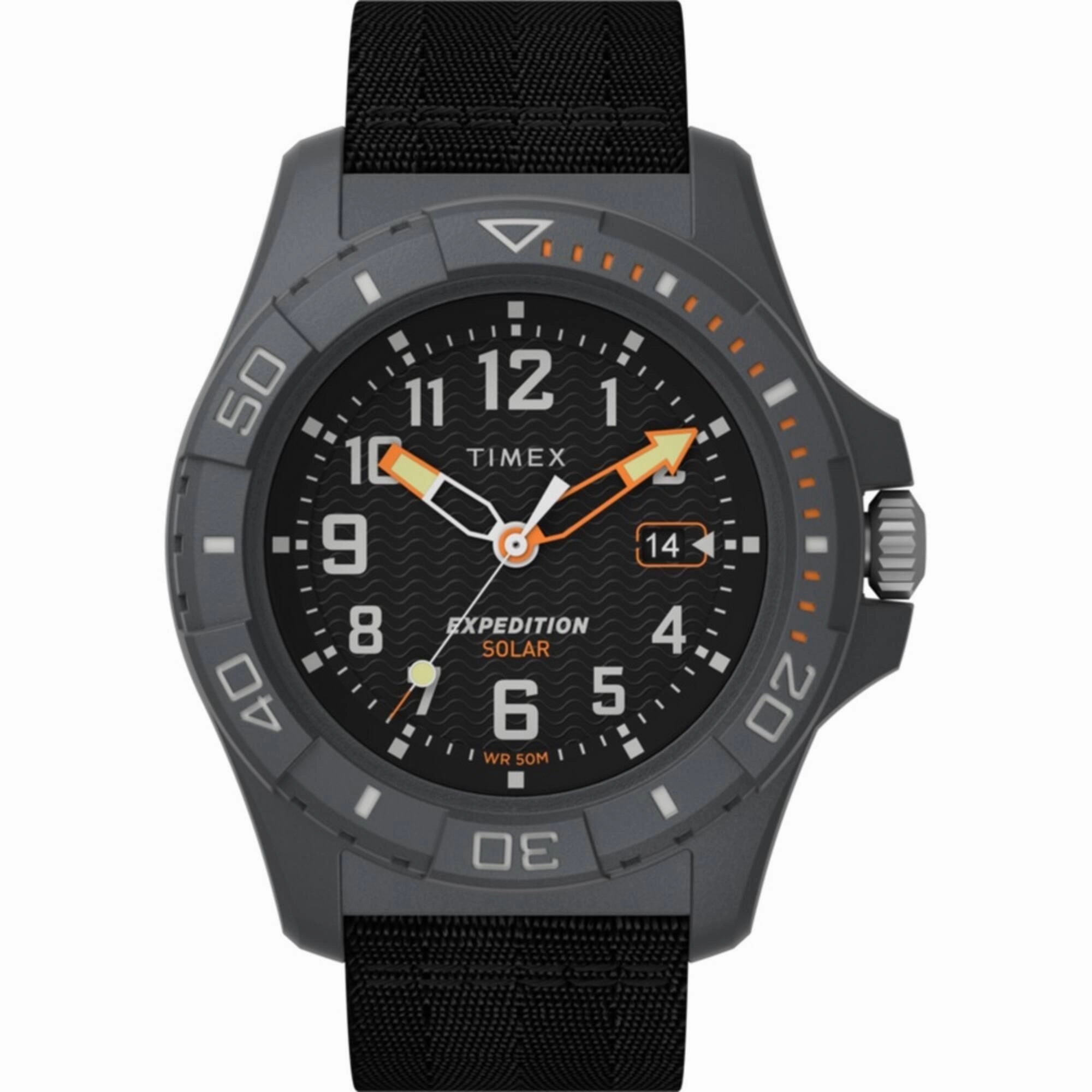 Timex Men's Watch - Expedition North Freedive Ocean Black Fabric Strap | TW2V40500JR