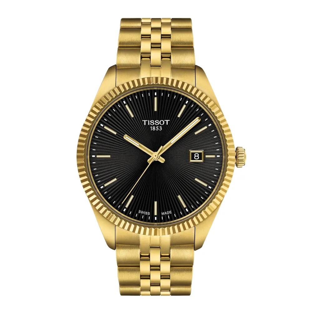 Tissot Ballade 40mm Gold-Tone Quartz Watch