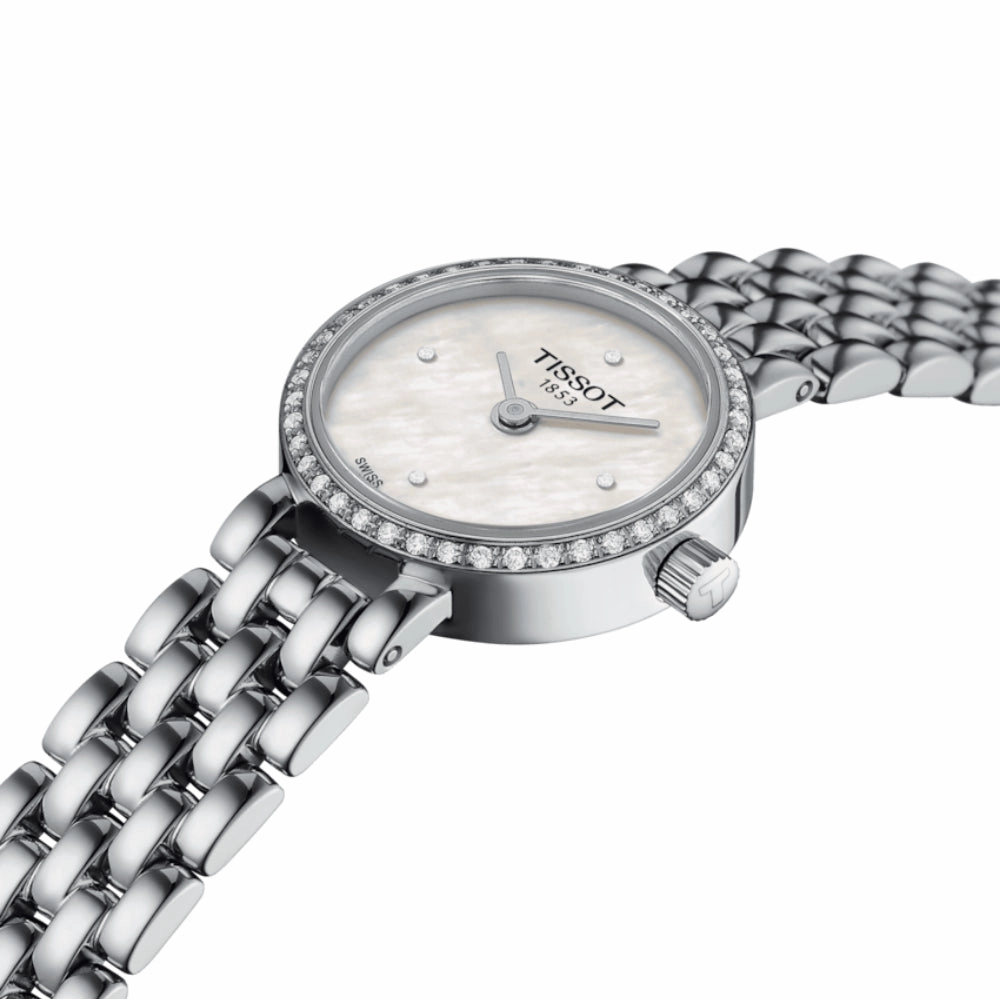 Tissot Lovely Round Quartz Watch with Diamonds