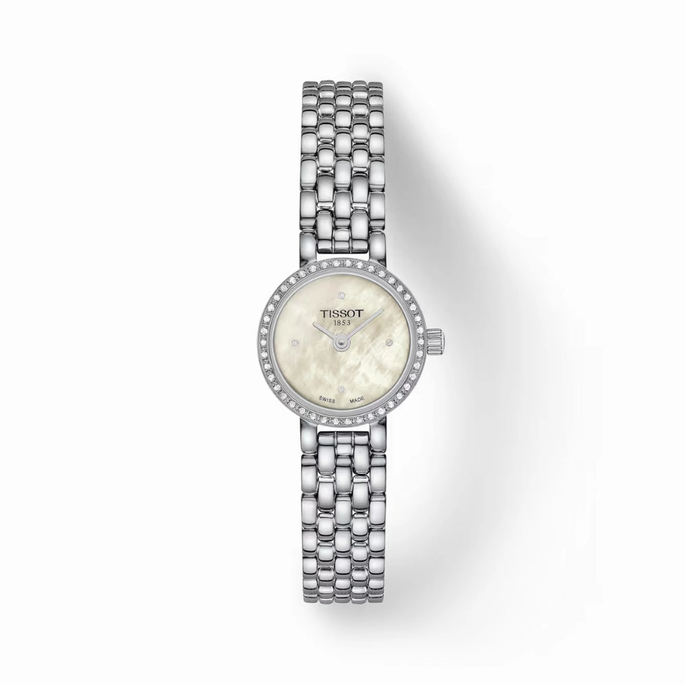 Tissot Lovely Round Quartz Watch with Diamonds