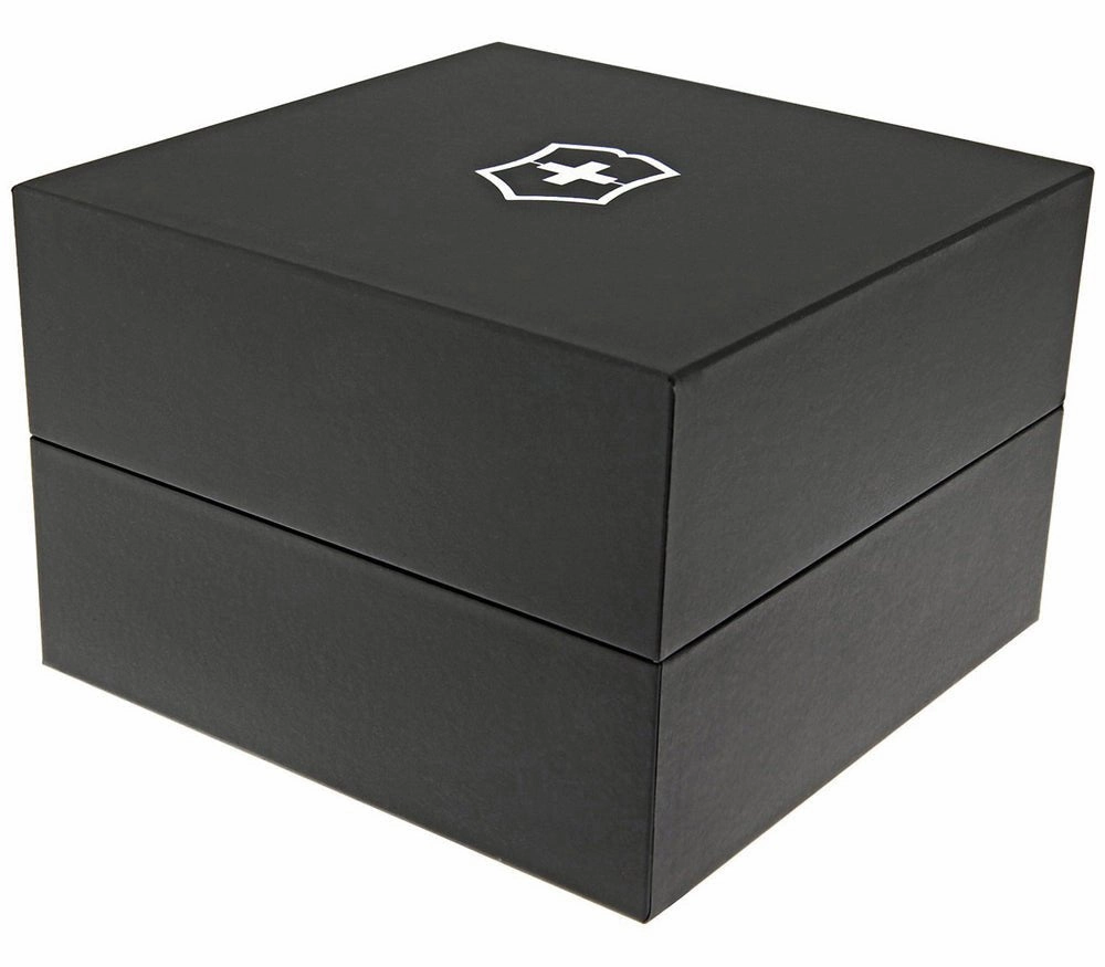 Victorinox Swiss Army Maverick Black Stainless Steel Black Dial Date Mens Watch 241798