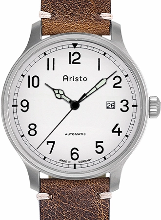 Vintage Marine Grey 42 Leather 3H215A - Sapphire