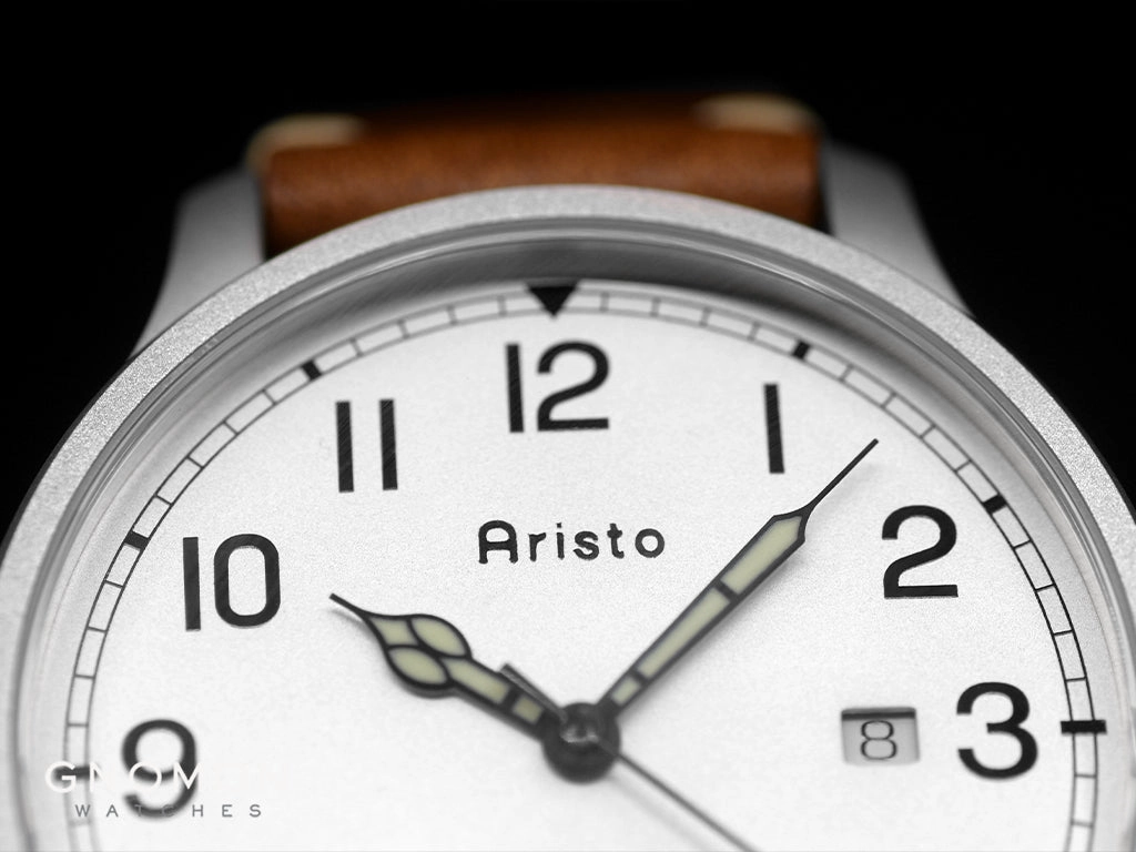 Vintage Marine Grey 42 Leather 3H215A - Sapphire
